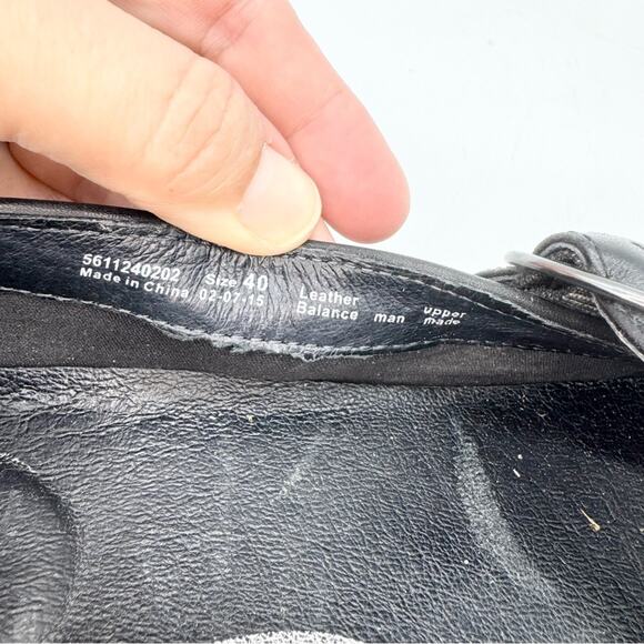 Dansko Orla Mary Jane Buckle Comfort Shoe Grey Snakeskin Size 40 Office Granny - Picture 13 of 13